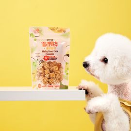 [ARK] Woofny Flower Chew Milk Thistle_Liver Care, Oral Health, Plaque Relief, Dog Treats, Dog Snacks_Made in Korea